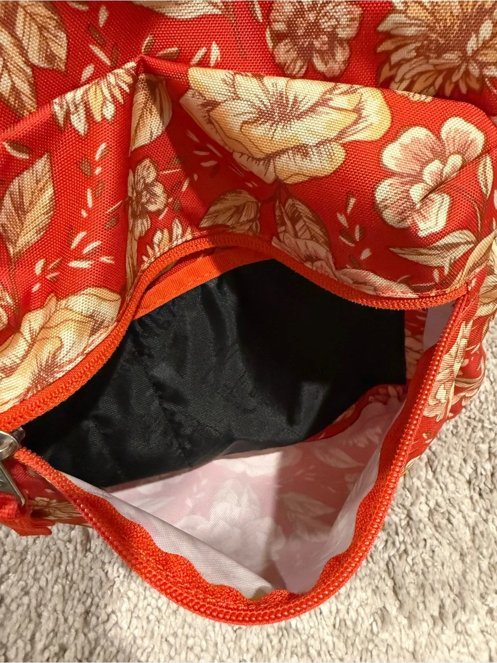 Jansport Red Floral Backpack